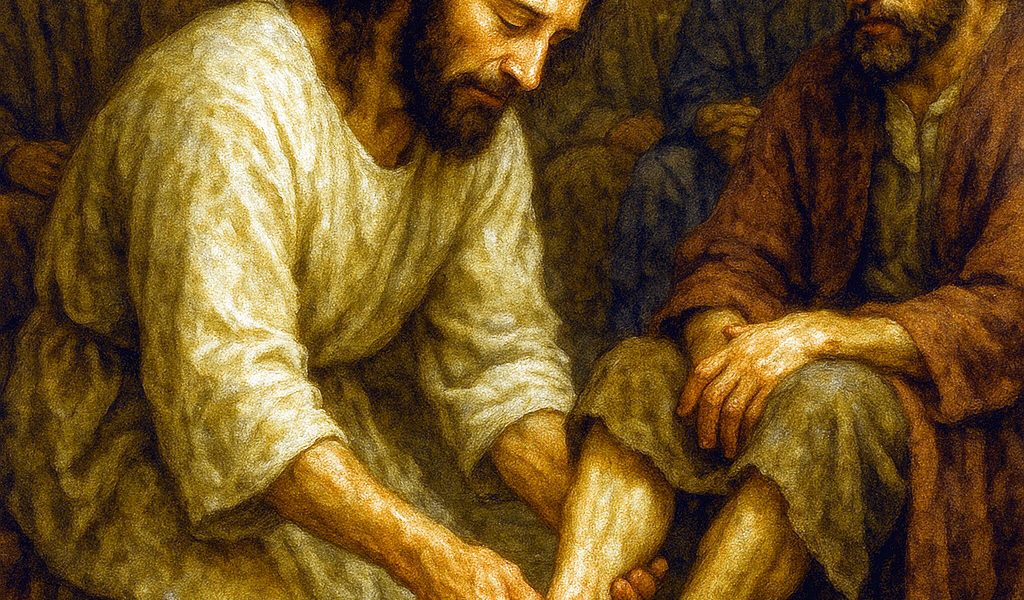jesus-lava-os-pes-dos-discipulos-1024x600-1 A Imensidão do Amor de Deus
