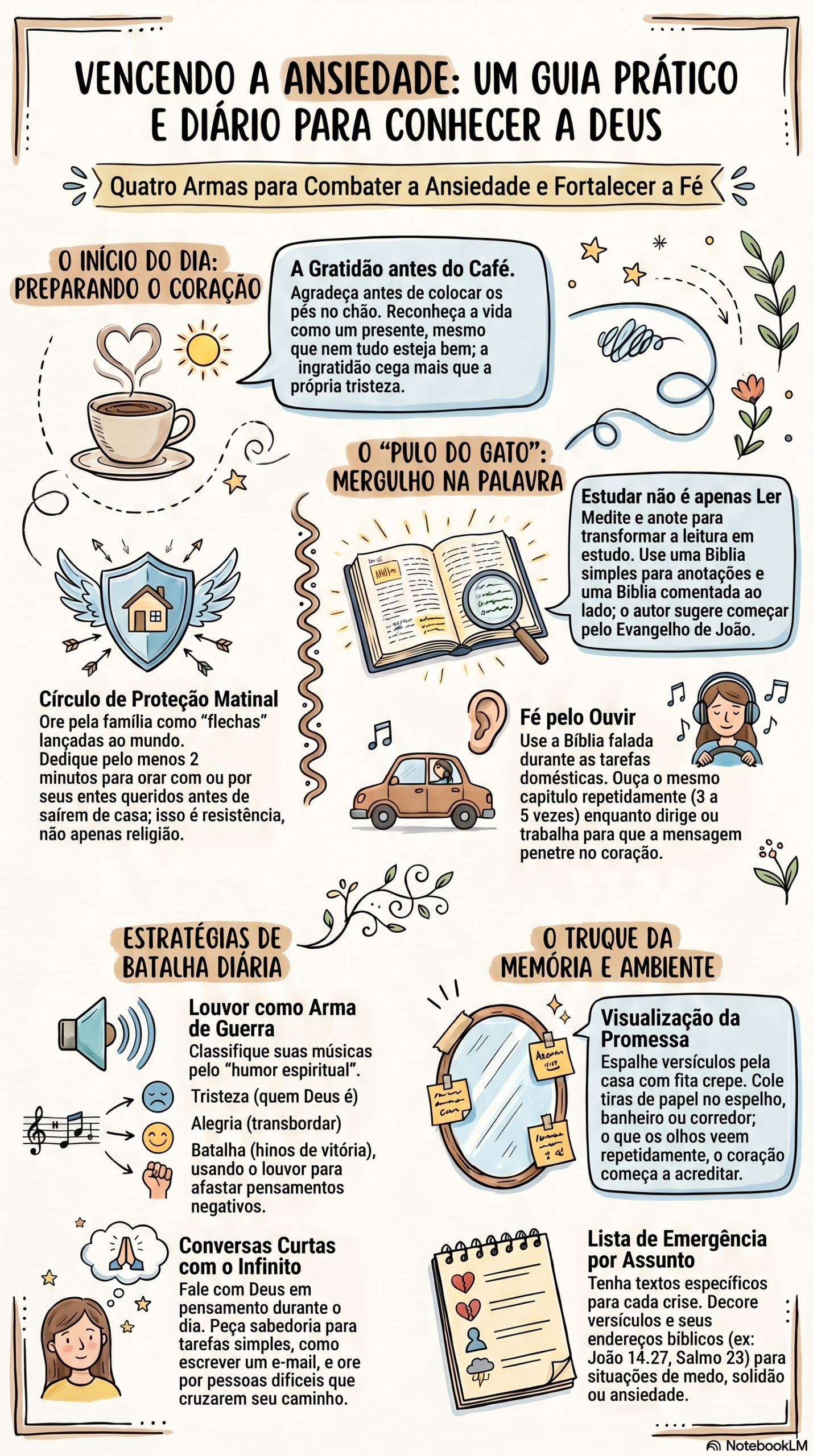  Sugestões de como conhecer mais a Deus