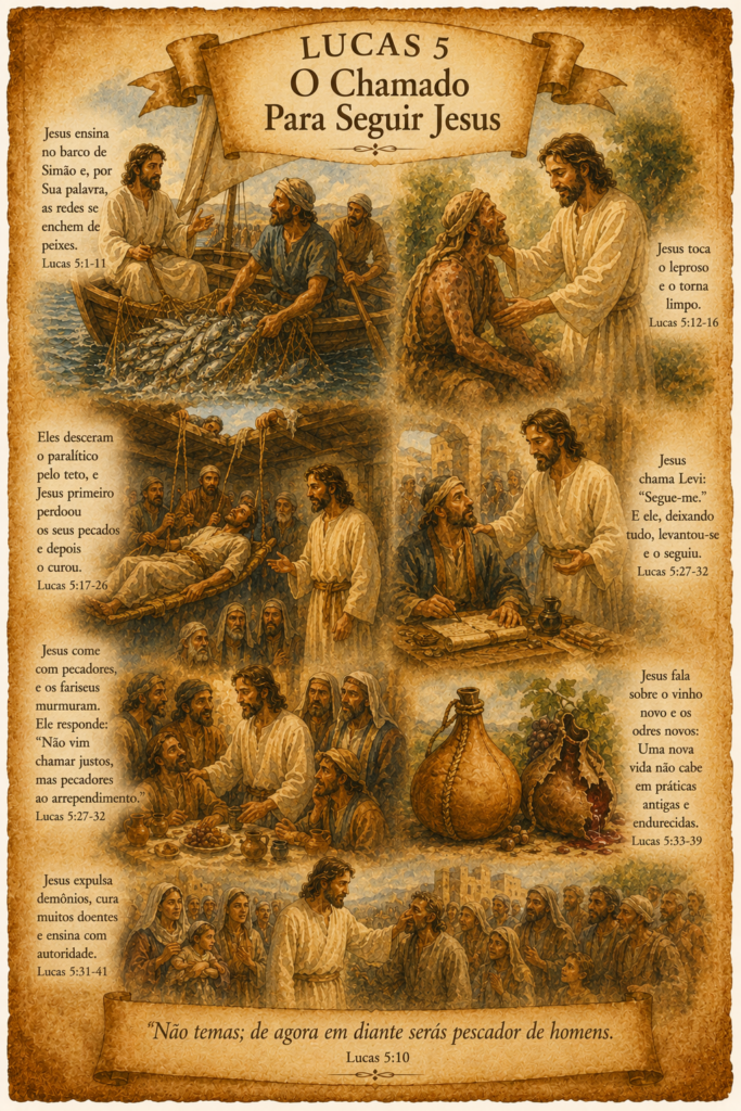 Capítulo 5 — O Chamado Para Seguir Jesus
